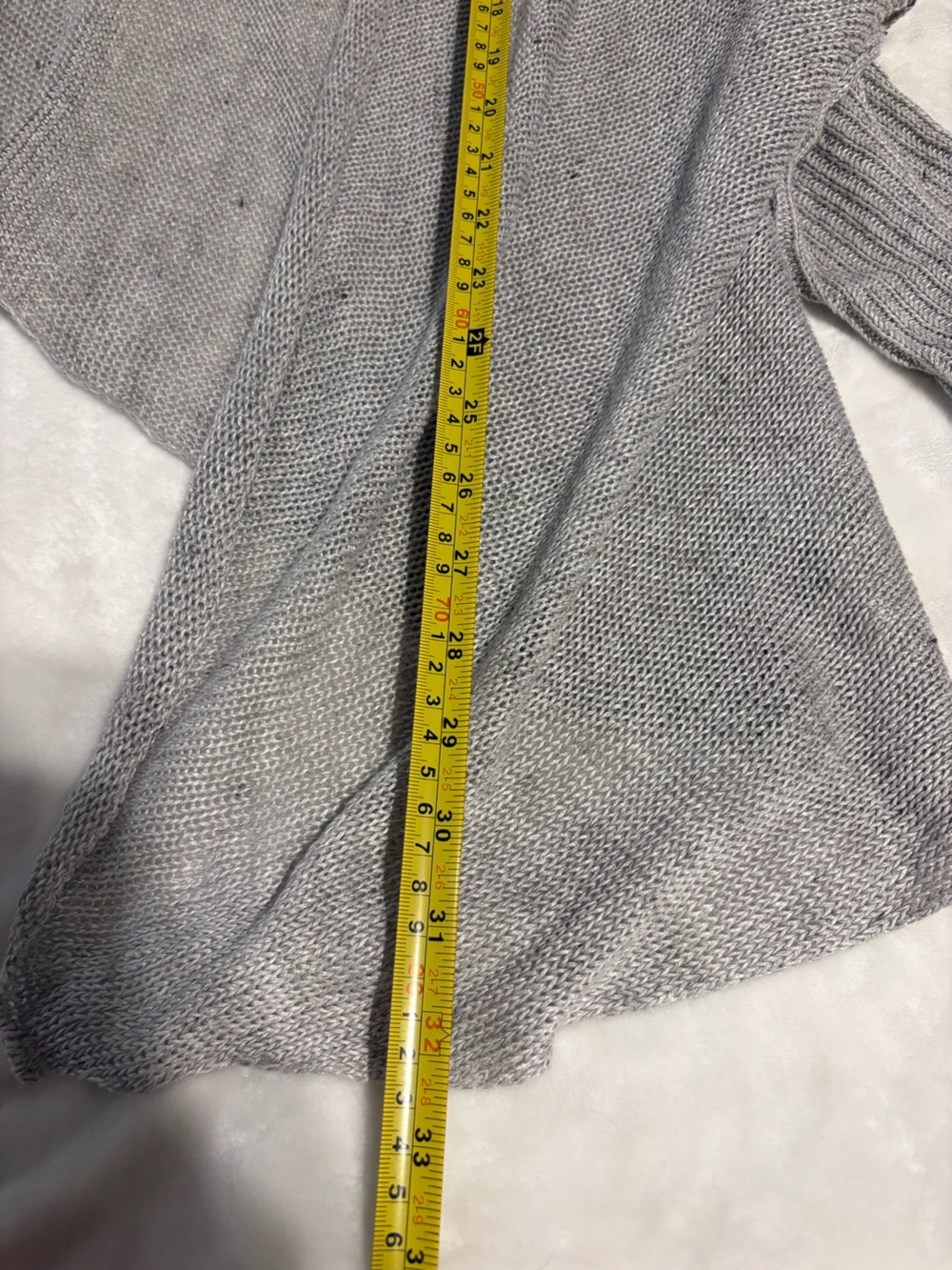Eileen Fisher Organic Linen Open Front Cardigans Medium relaxed natural luxury - Picture 8 of 9